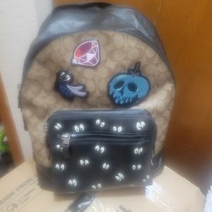 Rare Coach Disney X Dark Fairy Tales Spooky Eyes backpack with hat and handbag